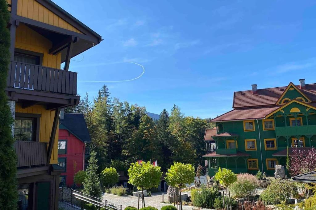 Dolina Wikingow-Apartament Suite Z Tarasem W Ogrodzie, Miejscem W Garazu I Dostepem Do Strefy Wellness Szklarska Poręba Exterior foto